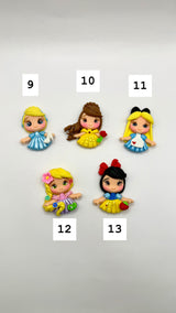 Mini Princess Clay Dolls