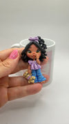Jeans Purple Clay Dolls