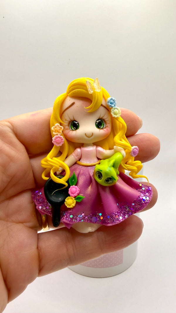 Tangled Clay Dolls