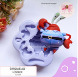 Silicone mold for clay dolls full body - Bob Gang Arts and Crafts