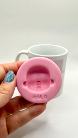 Head Baby doll 01 Silicone Mold