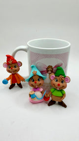 Cinderella's Friends Clay Figurine