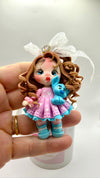 Stitch Girl Clay Dolls