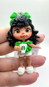 Starbucks Clay Dolls