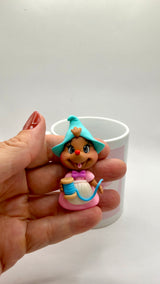 Cinderella's Friends Clay Figurine
