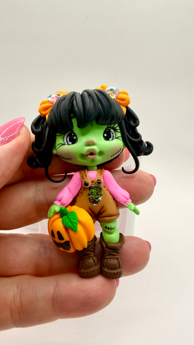Frankenstein Clay Dolls
