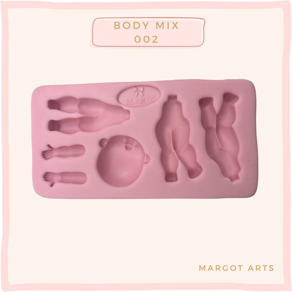 Body Mix 002 Silicone Mold
