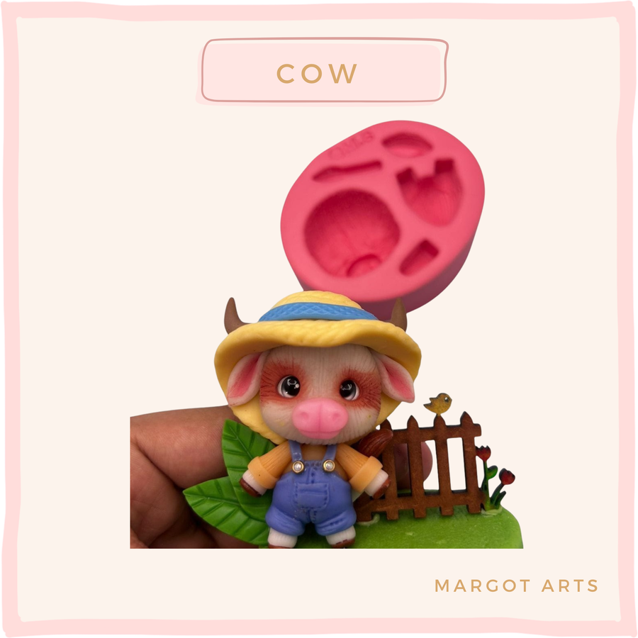 Cow Silicone Mold