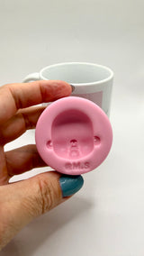 Head Baby doll 03 Silicone Mold