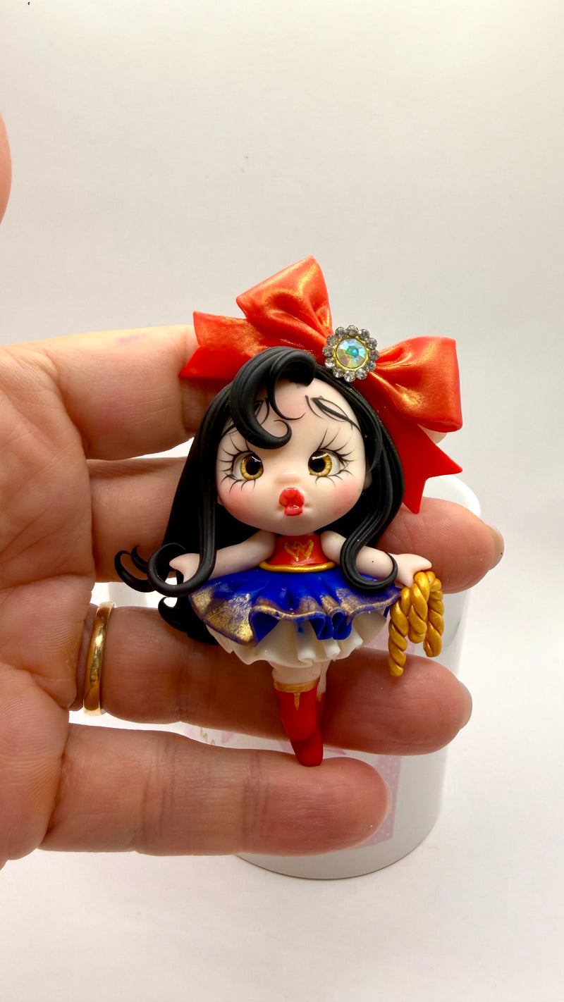 Wonder Woman Clay Dolls