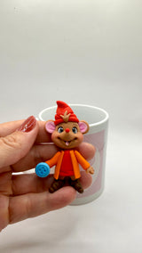 Cinderella's Friends Clay Figurine