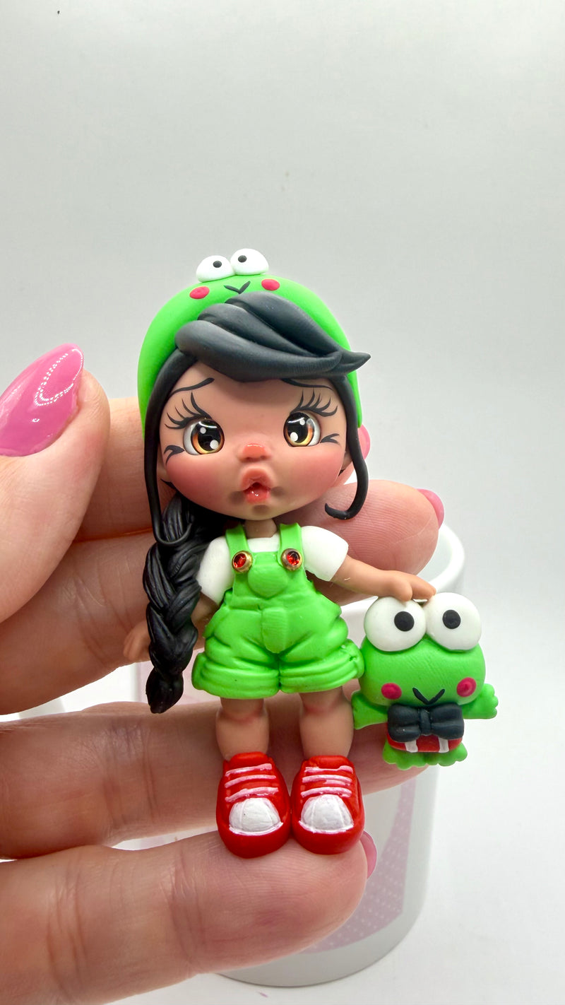 Keroppi Clay Dolls