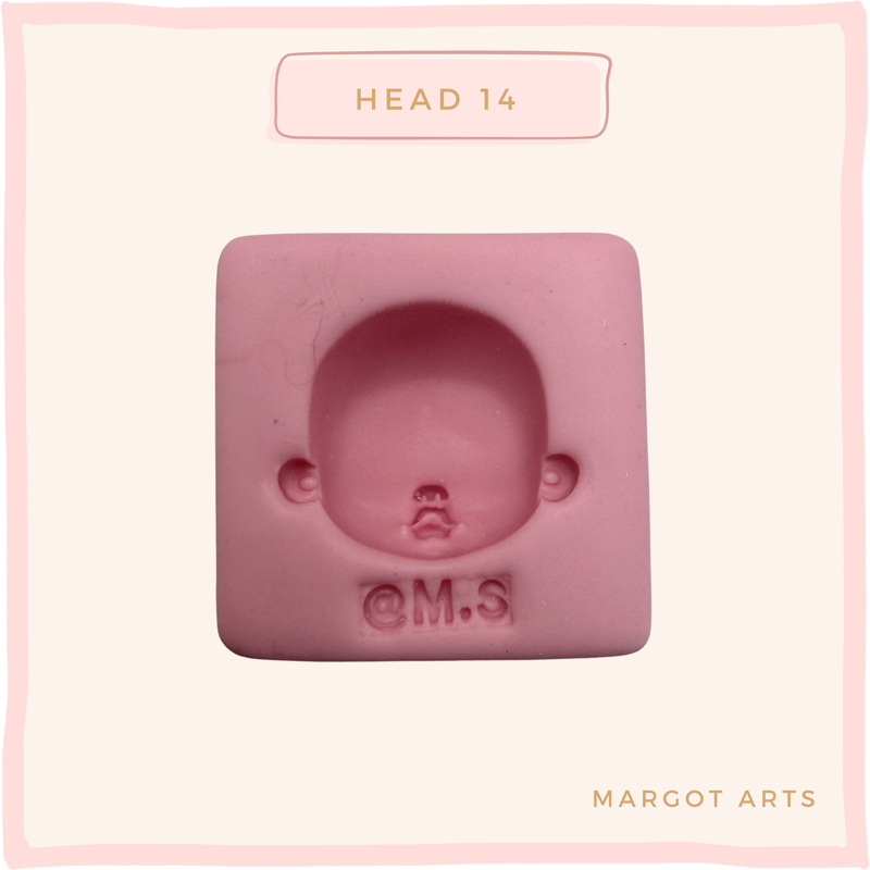 Head 14 Silicone Mold