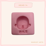 Head 14  Silicone Mold