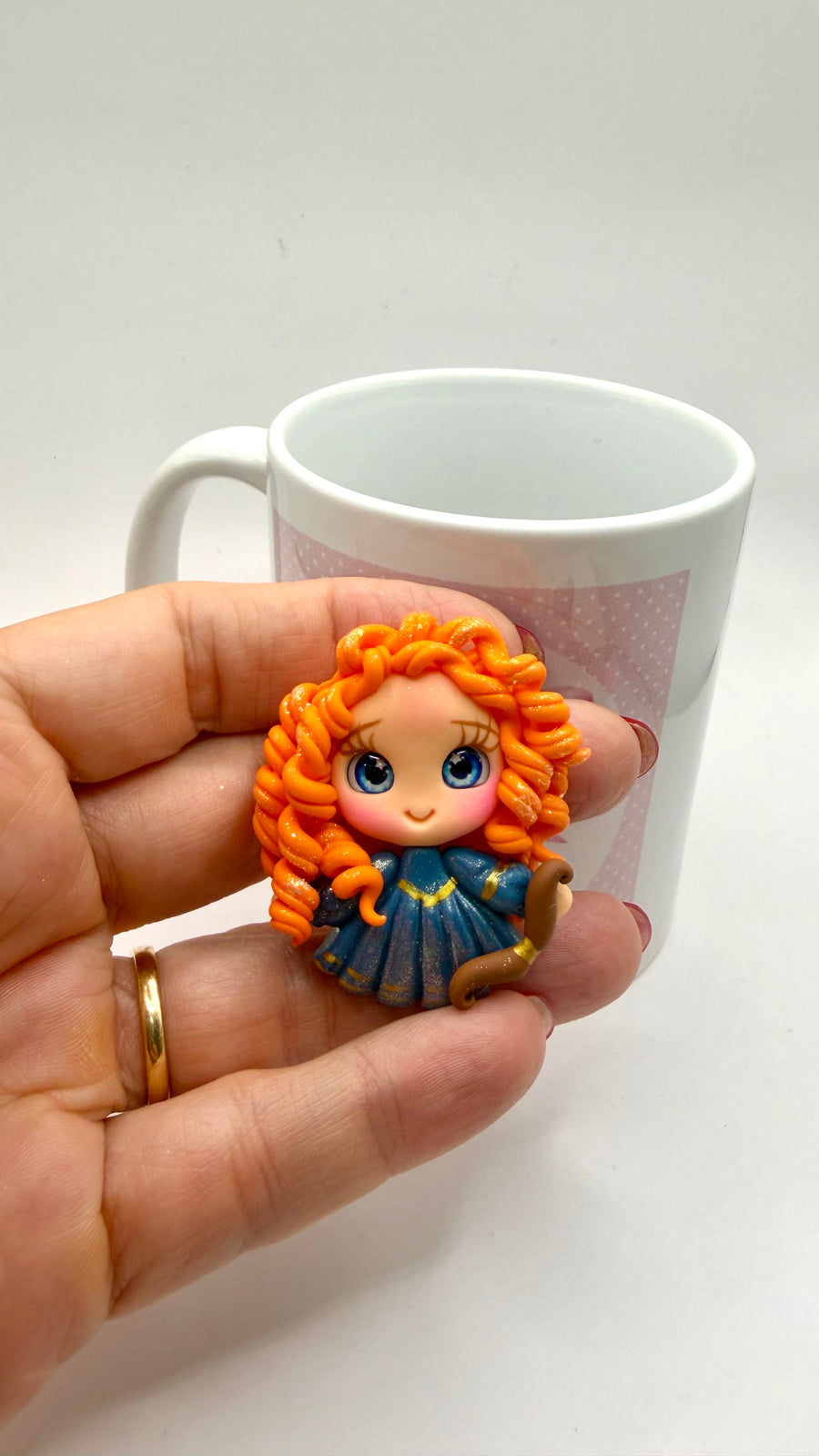 Mini Princess Clay Dolls
