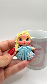 Frozen Clay Doll