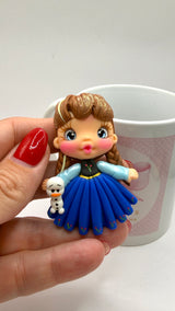 Frozen Clay Doll
