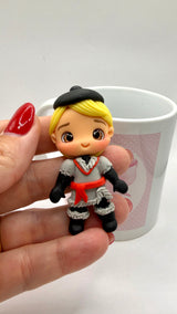 Frozen Clay Doll