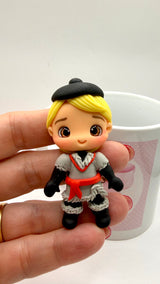 Frozen Clay Doll