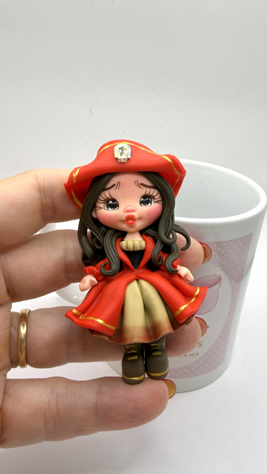 Pirata Clay Dolls