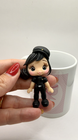 Police Clay Doll
