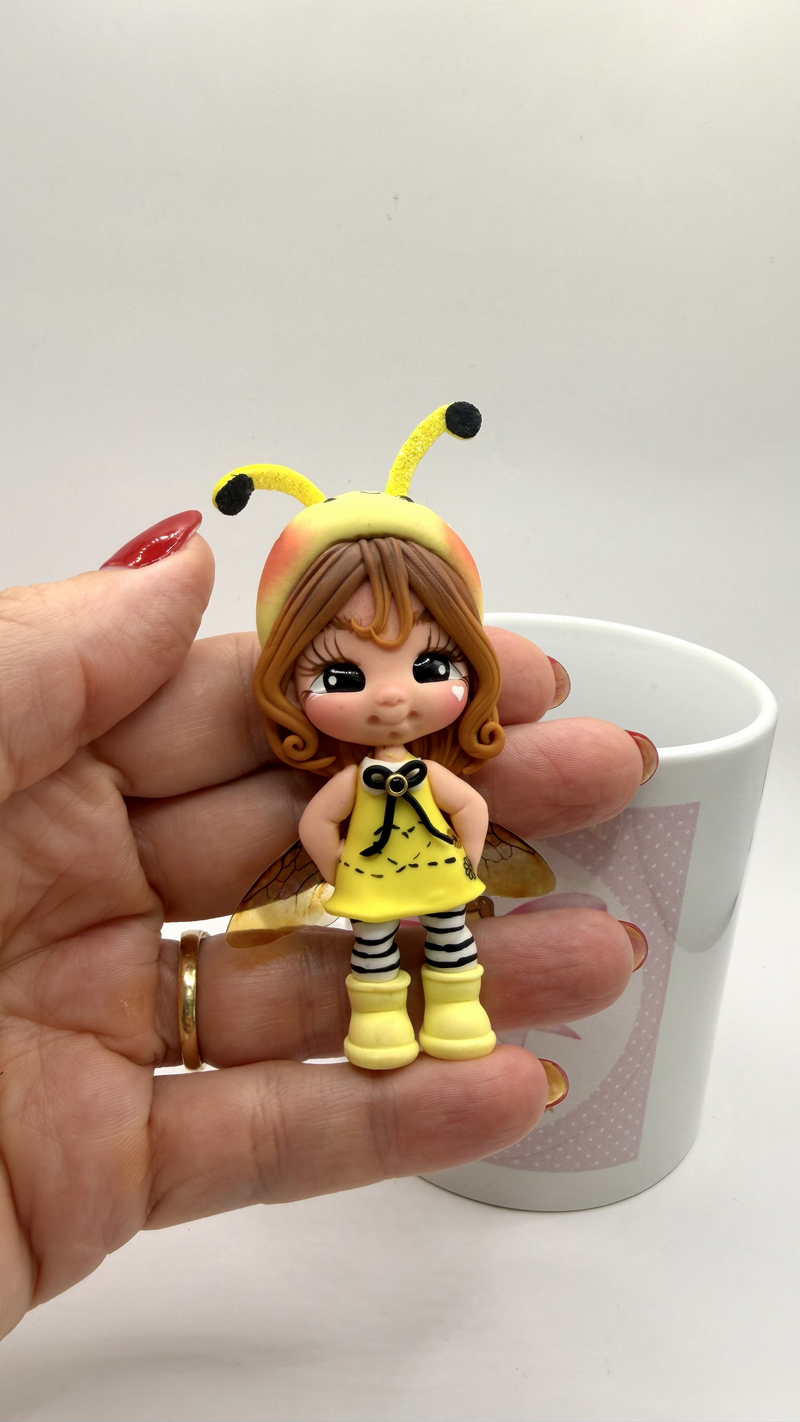 Bee Girl Clay Dolls Collection 2