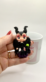 Maleficent Clay Dolls