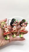 Mushroon Clay Dolls