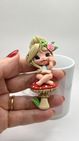 Mushroon Clay Dolls