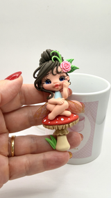 Mushroon Clay Dolls