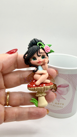 Mushroon Clay Dolls