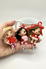 Valentines Clay Dolls – Collection 5