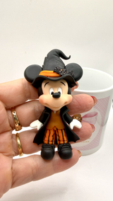 Mikey and Minie Halloween Clay Dolls