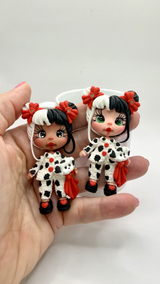 Cruella Pijama Clay Dolls