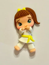 Karate Collection Clay Dolls