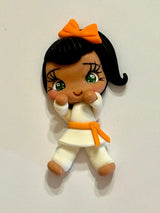 Karate Collection Clay Dolls