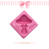 Silicone mold for clay dolls, Mushroom - Arts and Crafts