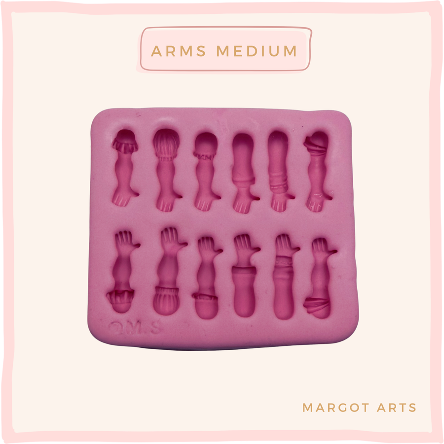 Arms Medium Silicone Mold