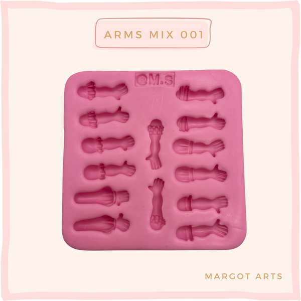 Arms Mix 001 Silicone Mold