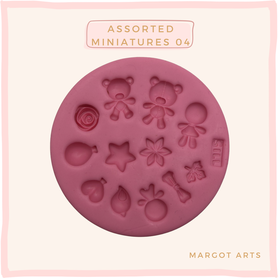 Assorted Miniatures 04 Silicone Mold