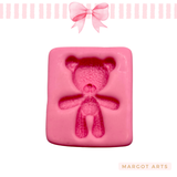Silicone mold for clay dolls, Bear S - Arts and Crafts