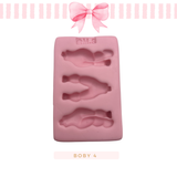 Silicone mold for clay dolls, Body 4 - Arts and Crafts