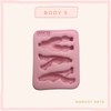 Silicone mold for clay dolls, Body 5 - Arts and Crafts