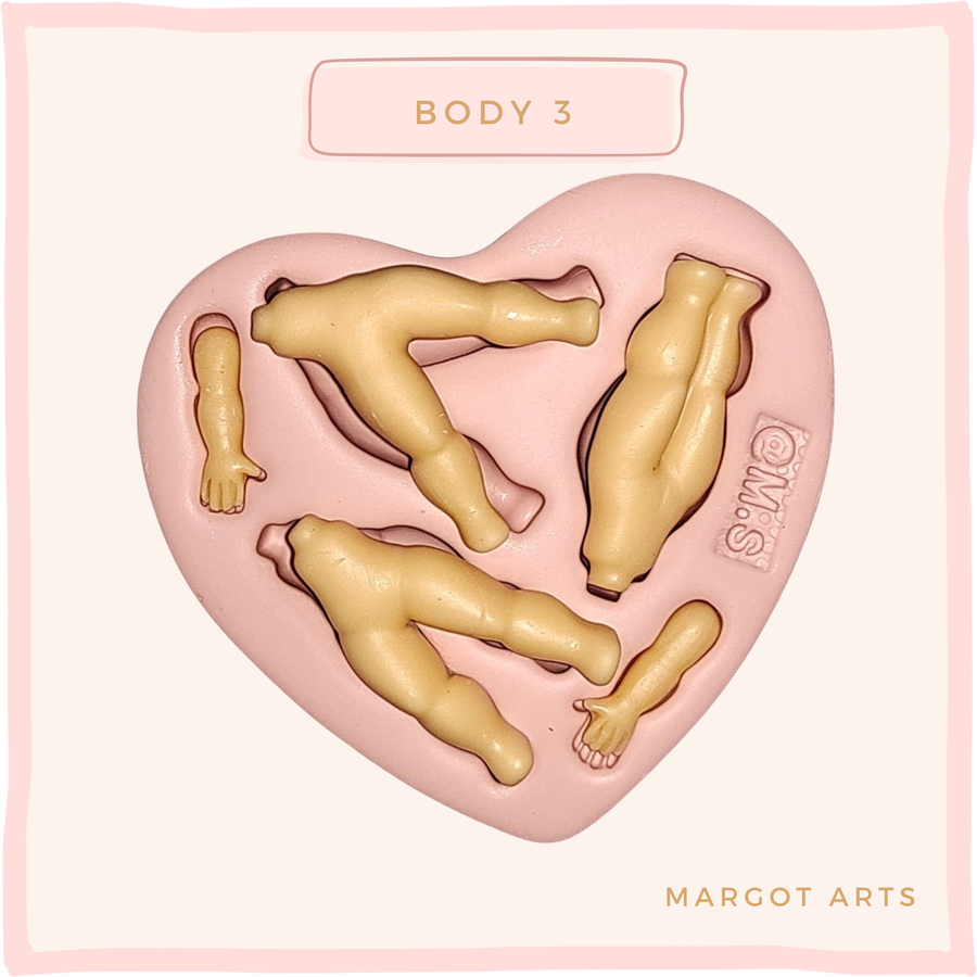 Body 3 Silicone Mold