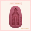 Body Shorts Silicone Mold