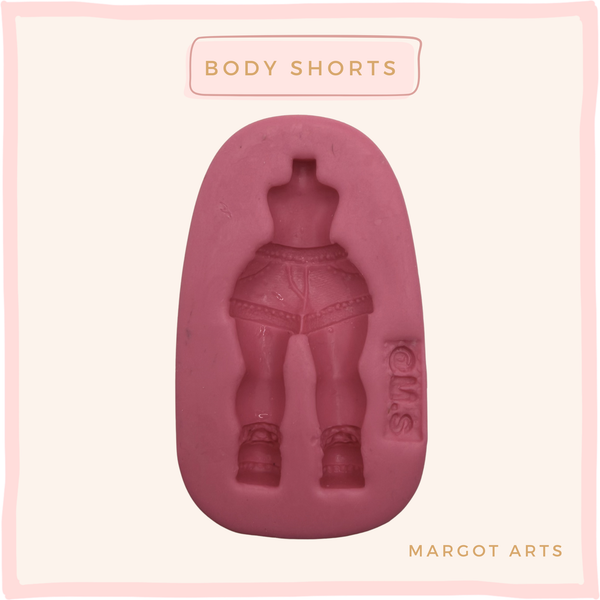 Body Shorts Silicone Mold