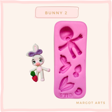 Bunny 2  Silicone Mold