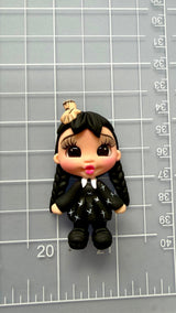Wednesday Addams Clay Doll