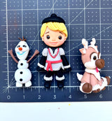 Frozen Collection Clay Cake Topper