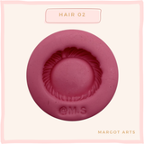 Hair 02 Silicone Mold